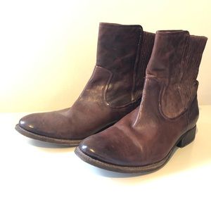 Frye brown Melissa scrunch boot 10M